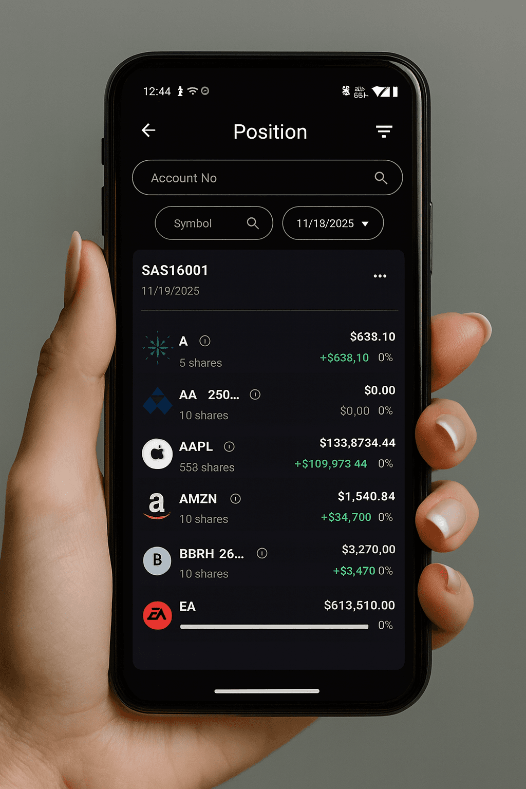 CLIENT MOBILE APP